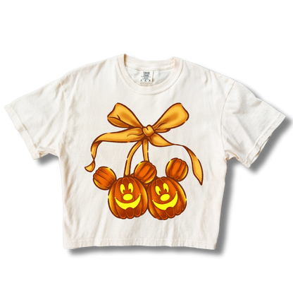 Coquette Pumpkin Boxy Crop
