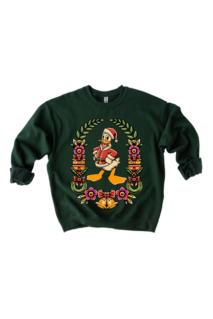 Santa Donald Tattoo Crewneck
