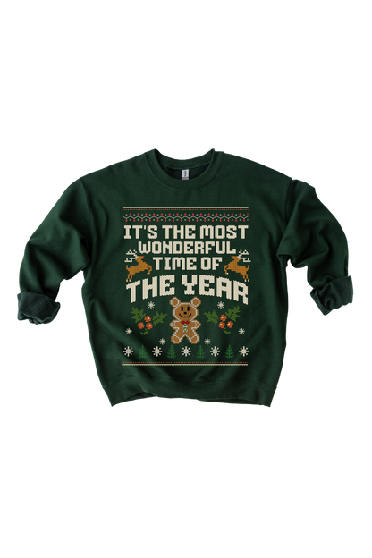 It's The Most Wonderful Time Crewneck