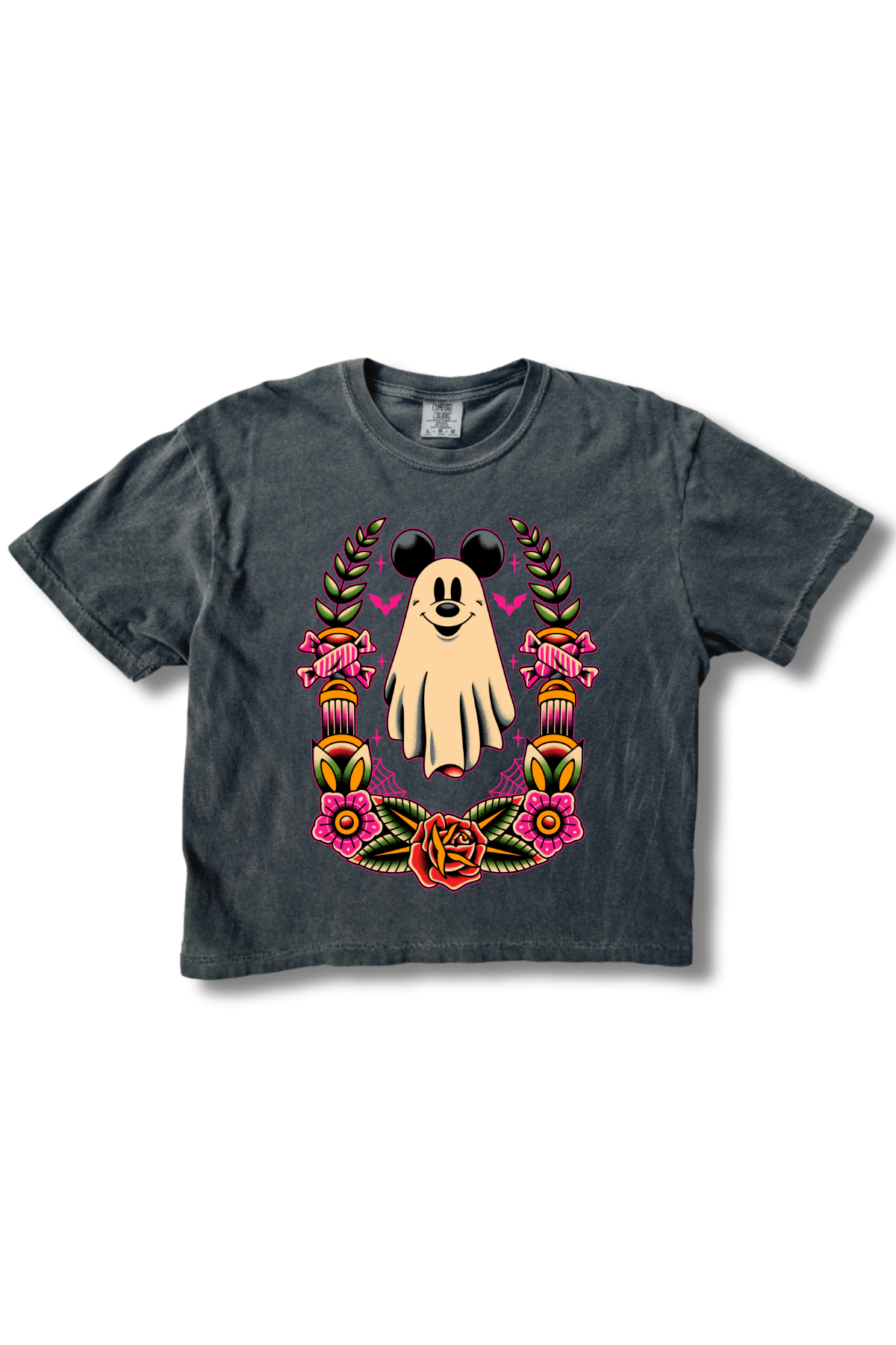 Ghost Tattoo Crop