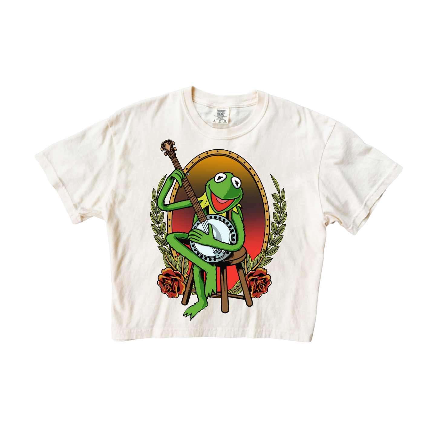 Kermit Tattoo Crop Tee