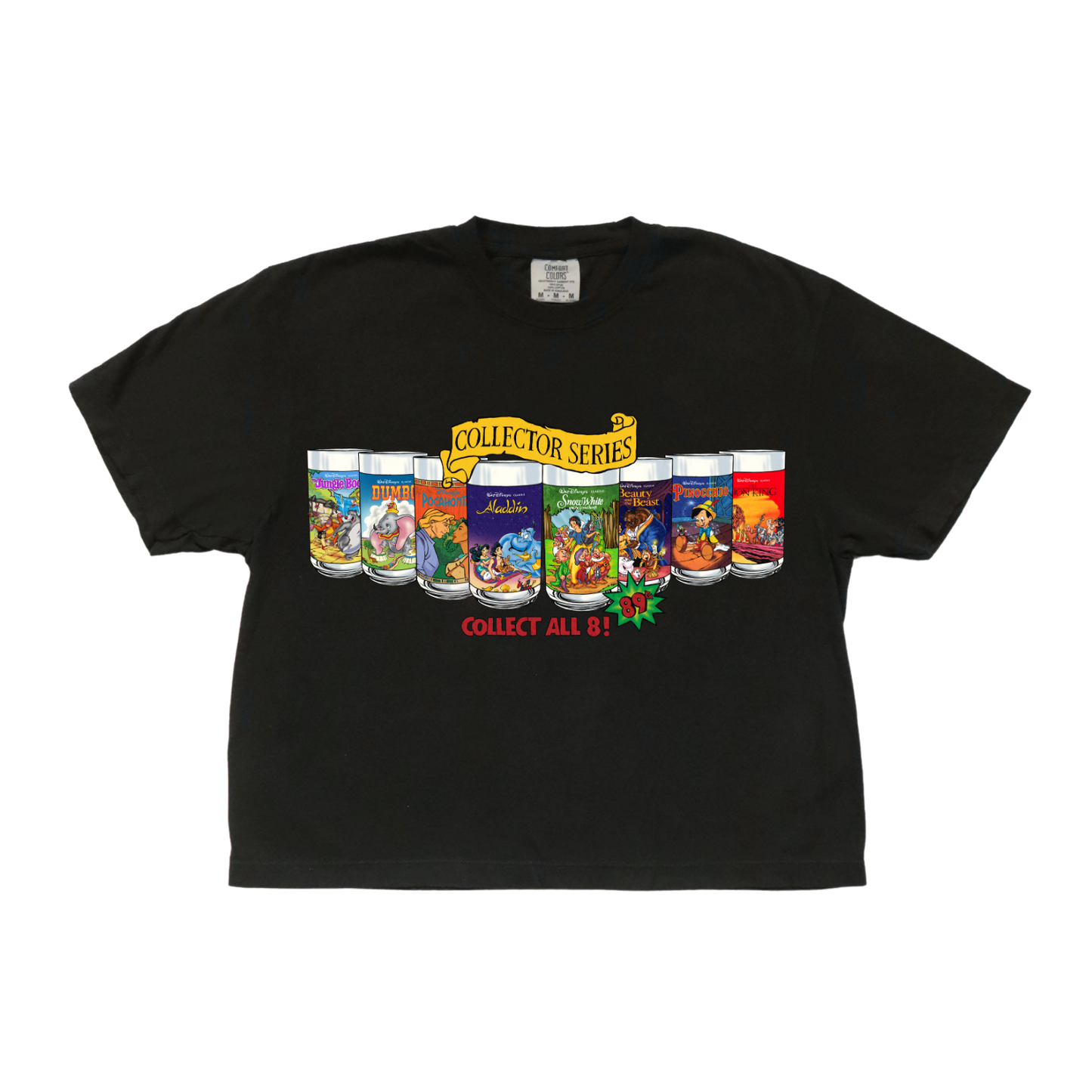 BK 90's Cups Crop Tee