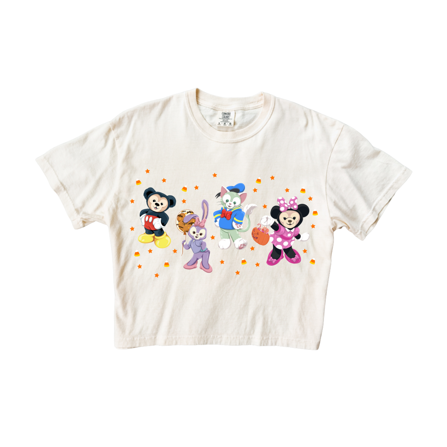 Duffy & Friends Halloween Crop Tee