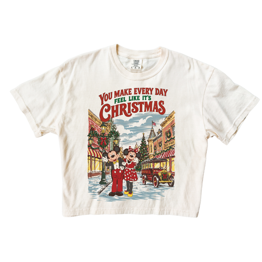 Like It's Christmas Crop Tee