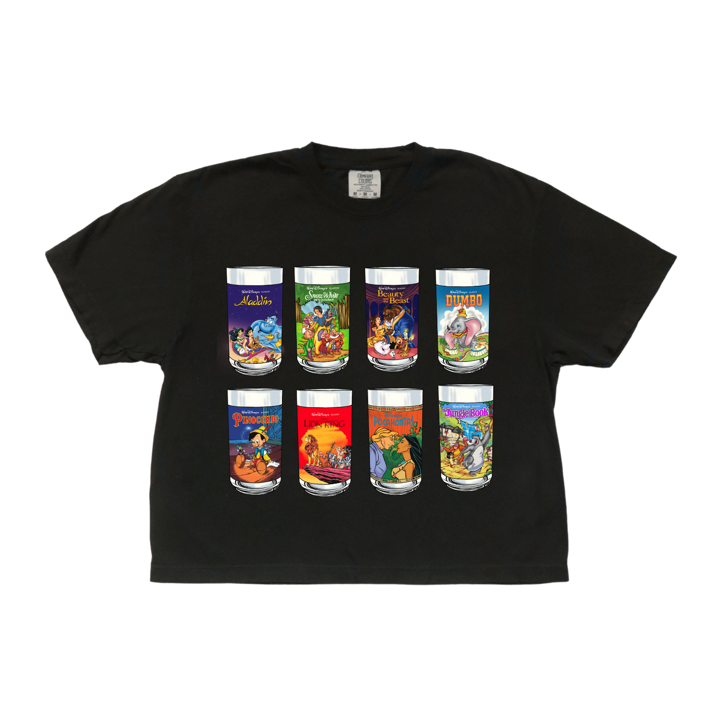 BK 90's Cups Crop Tee