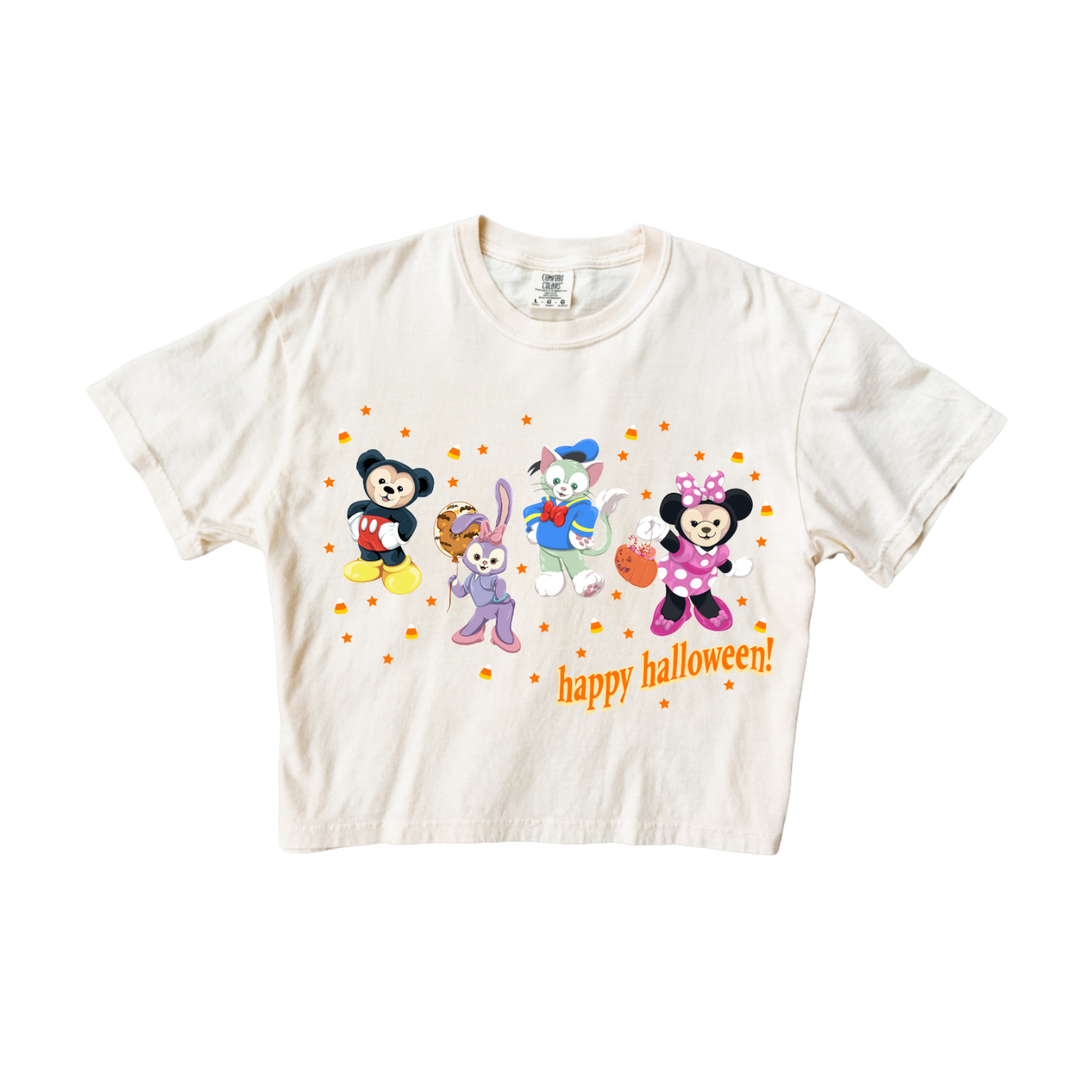 Duffy & Friends Halloween Crop Tee