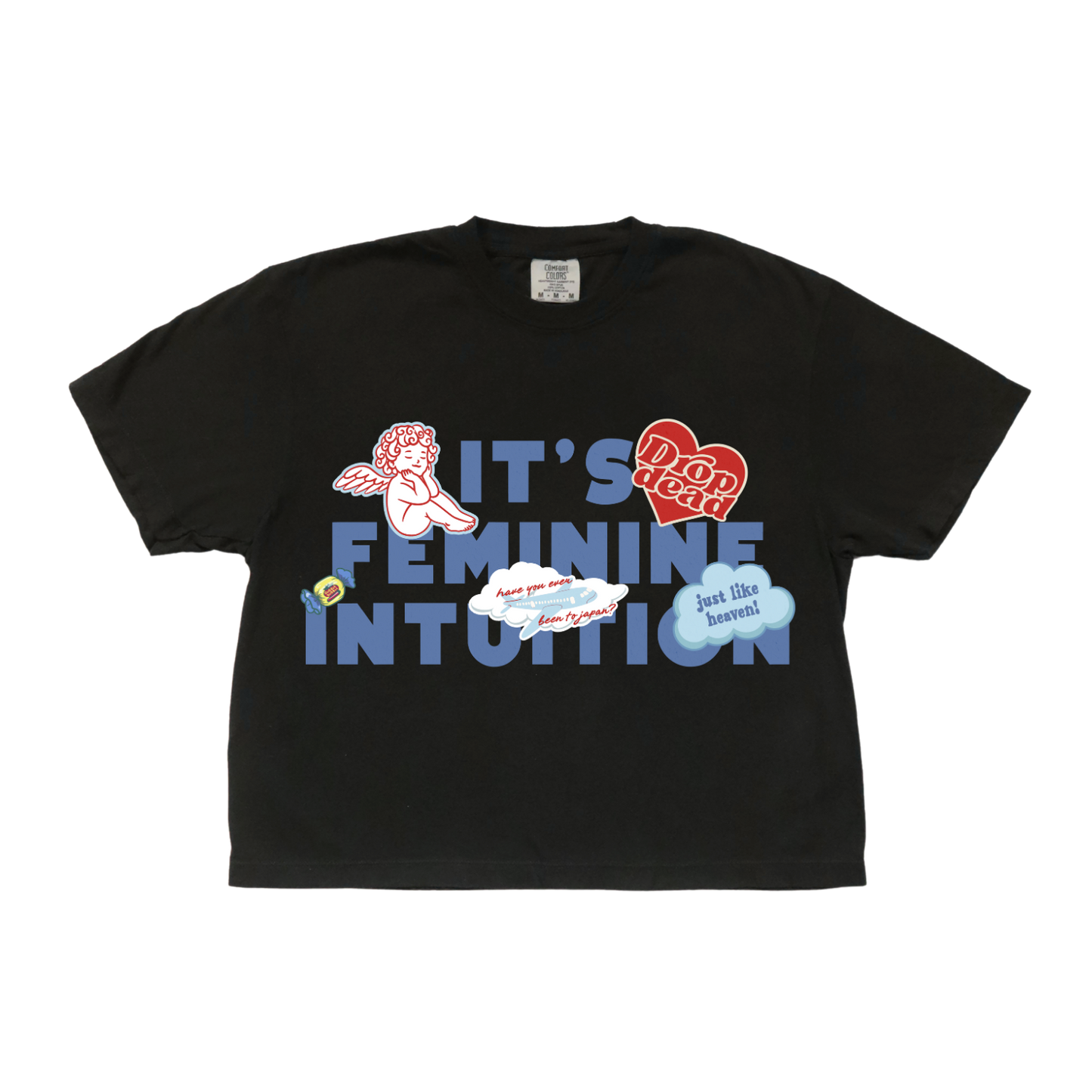 drop dead Crop Tee