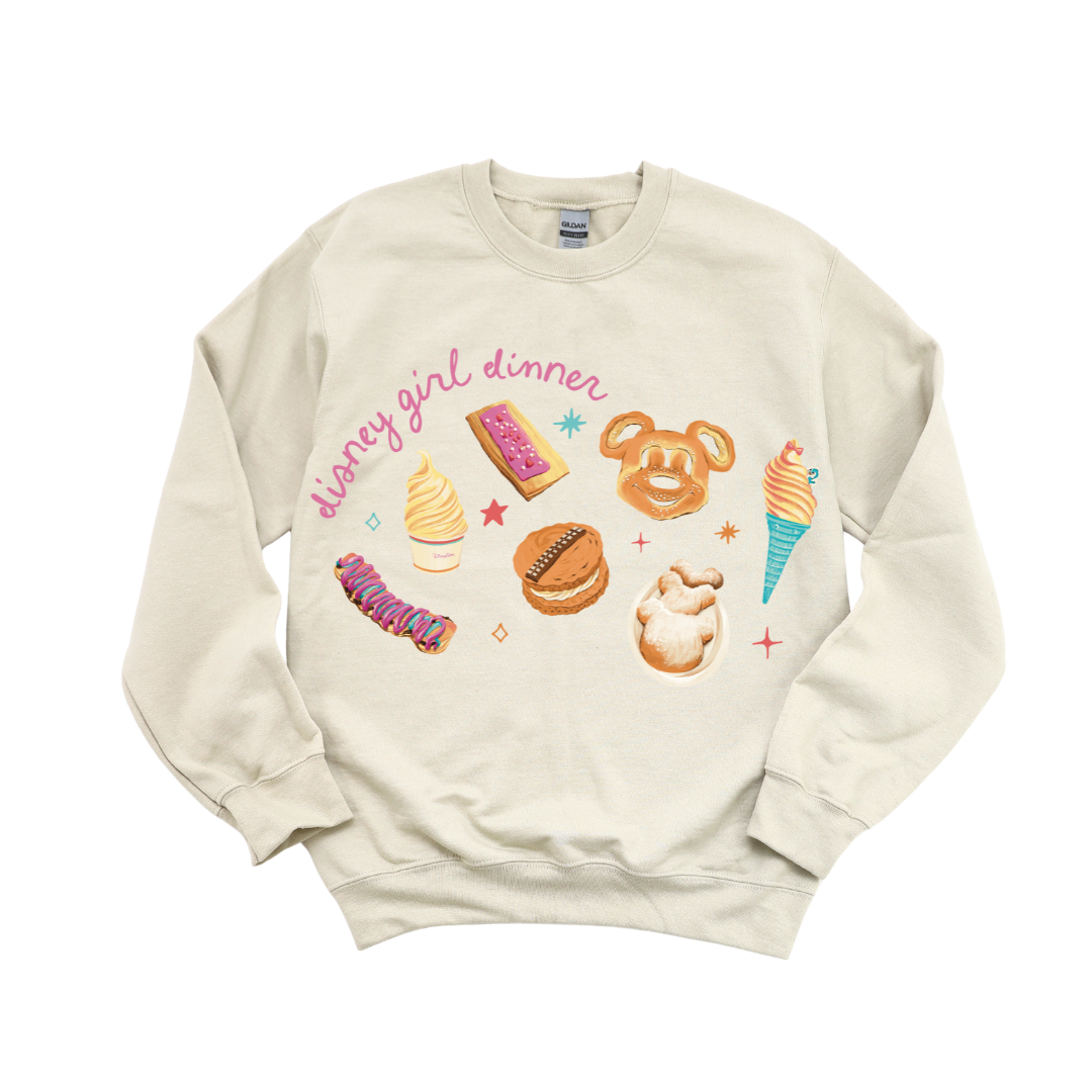 Girl Dinner Crewneck