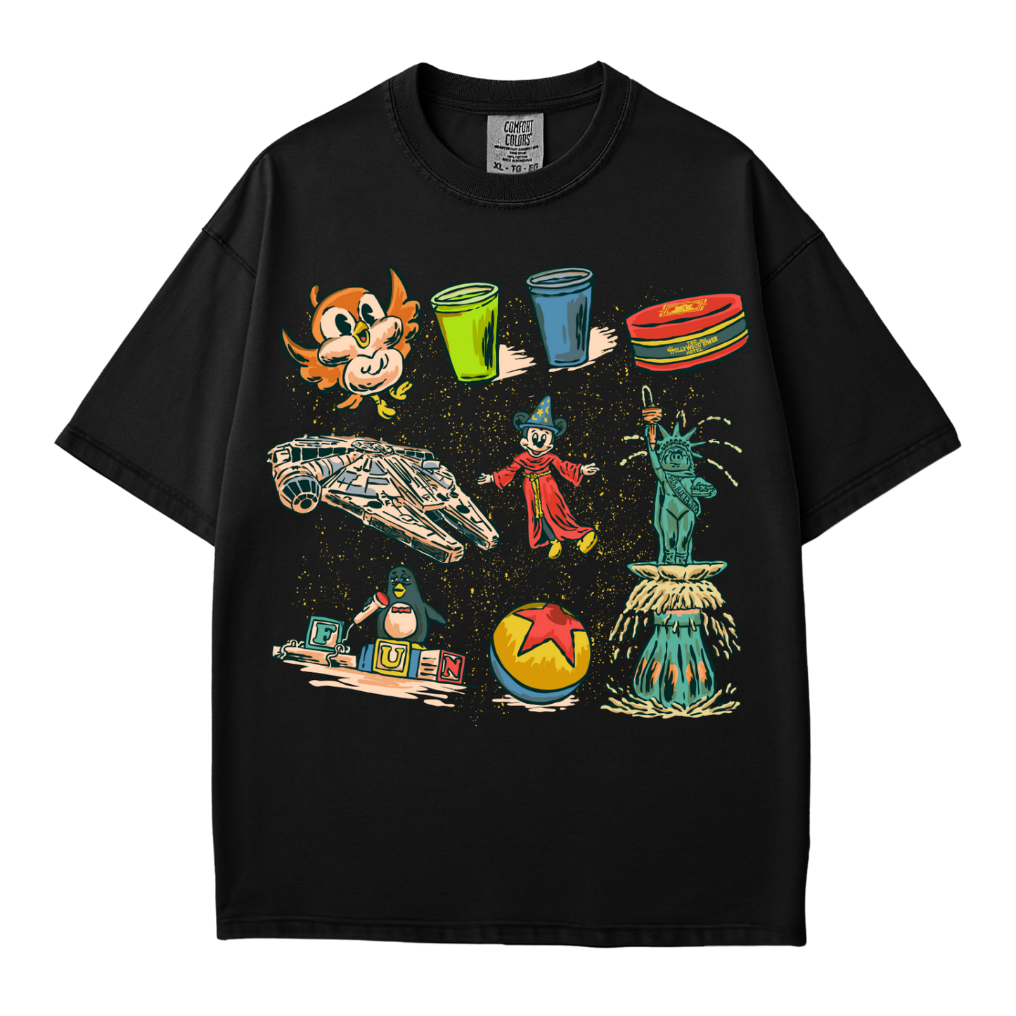 Hollywood Studios Collage Tee