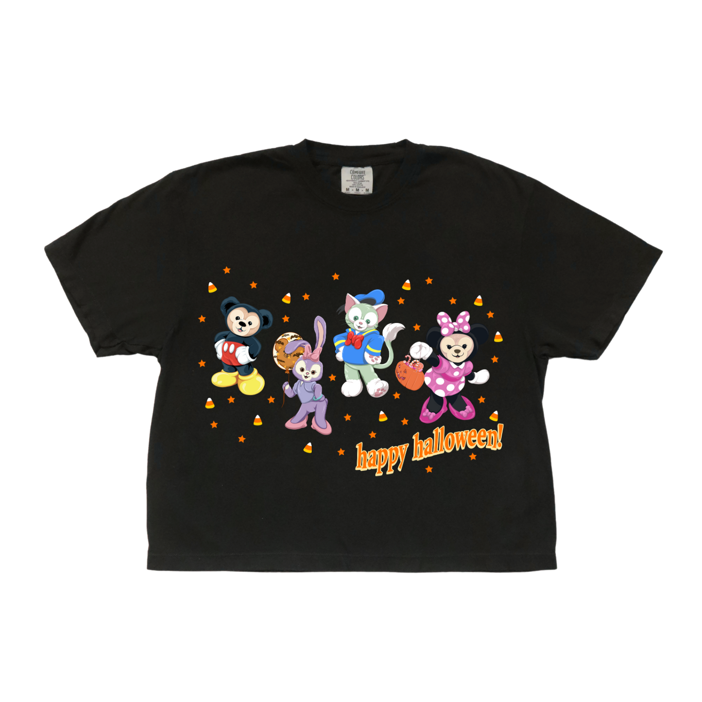 Duffy & Friends Halloween Crop Tee