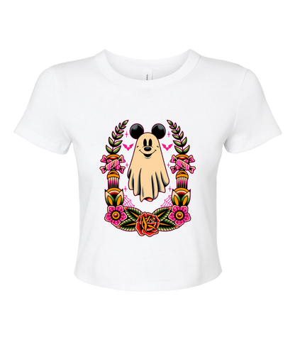 Ghost Tattoo Baby Tee