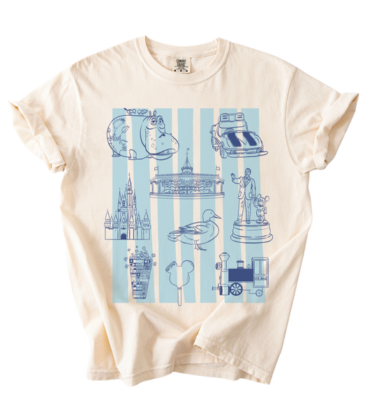 Magic Kingdom Collage Tee