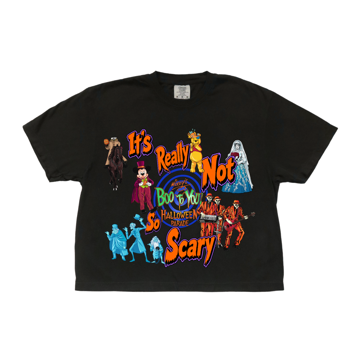 It's Really Not So Scary Crop Tee
