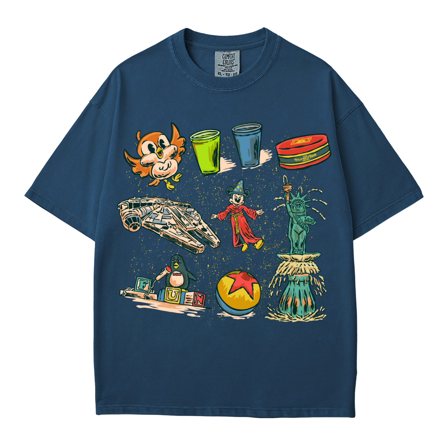 Hollywood Studios Collage Tee