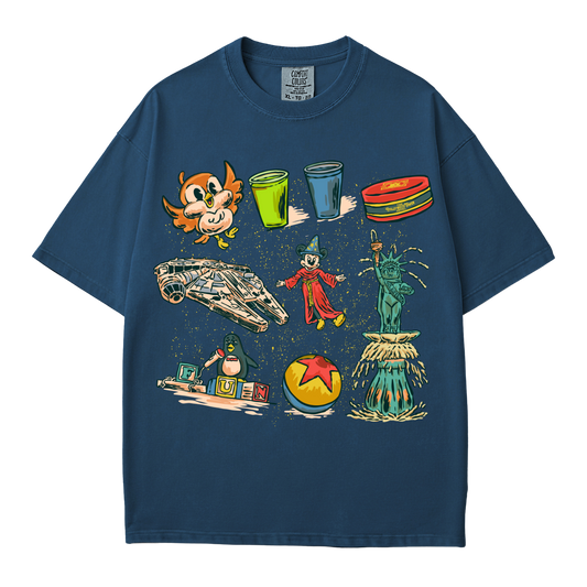 Hollywood Studios Collage Tee