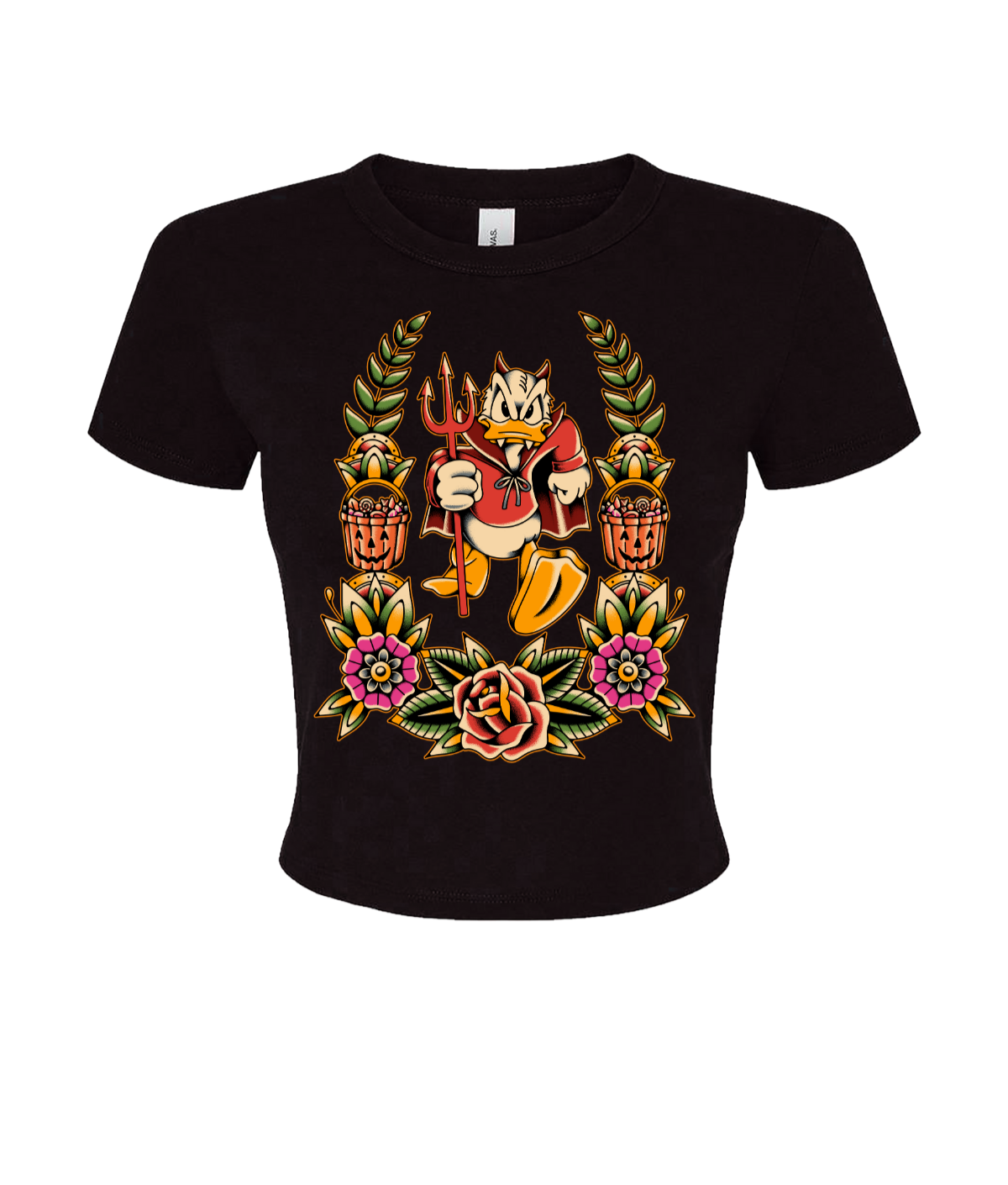 Devil Donald Baby Tee