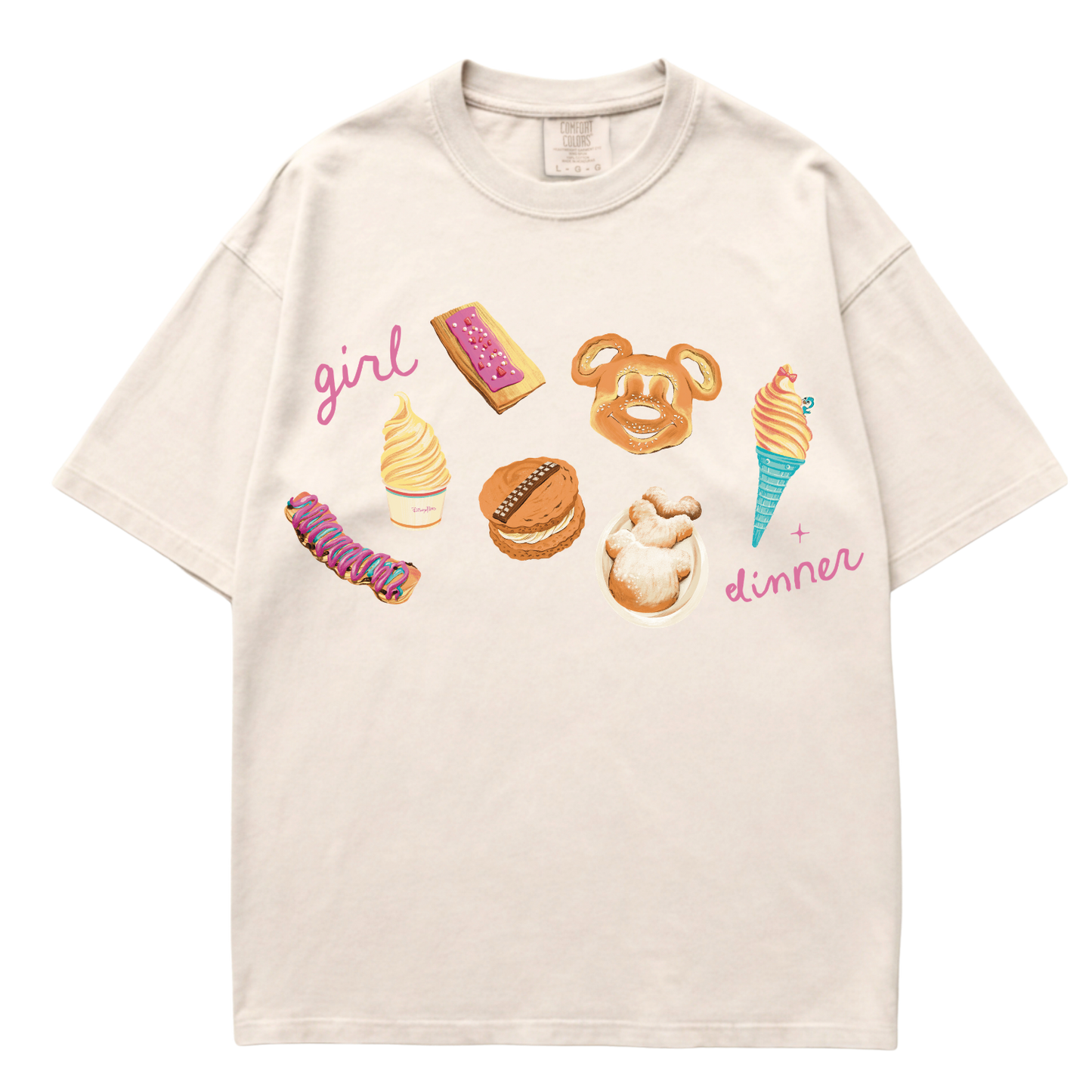 Girl Dinner Tee