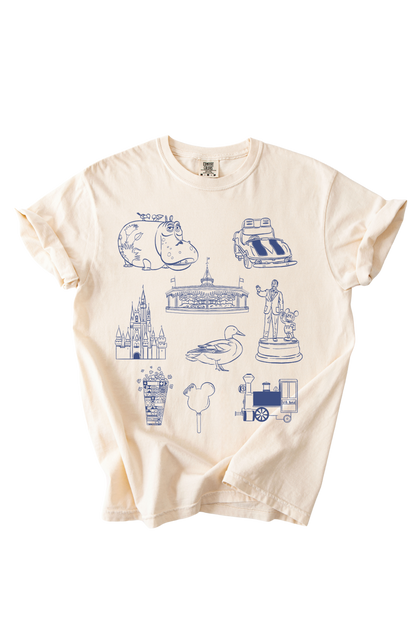 Magic Kingdom Collage Tee