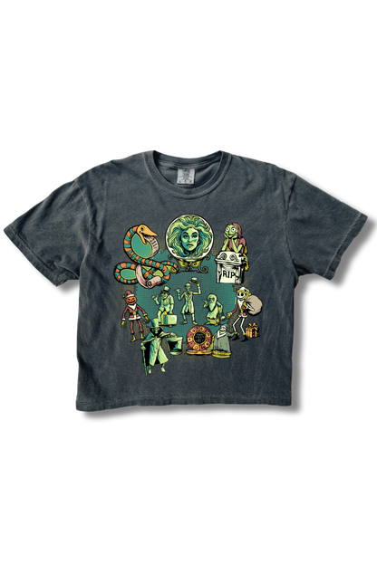 NBC x Haunted Mansion Boxy Crop