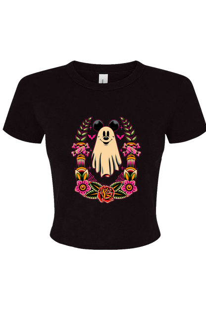 Ghost Tattoo Baby Tee