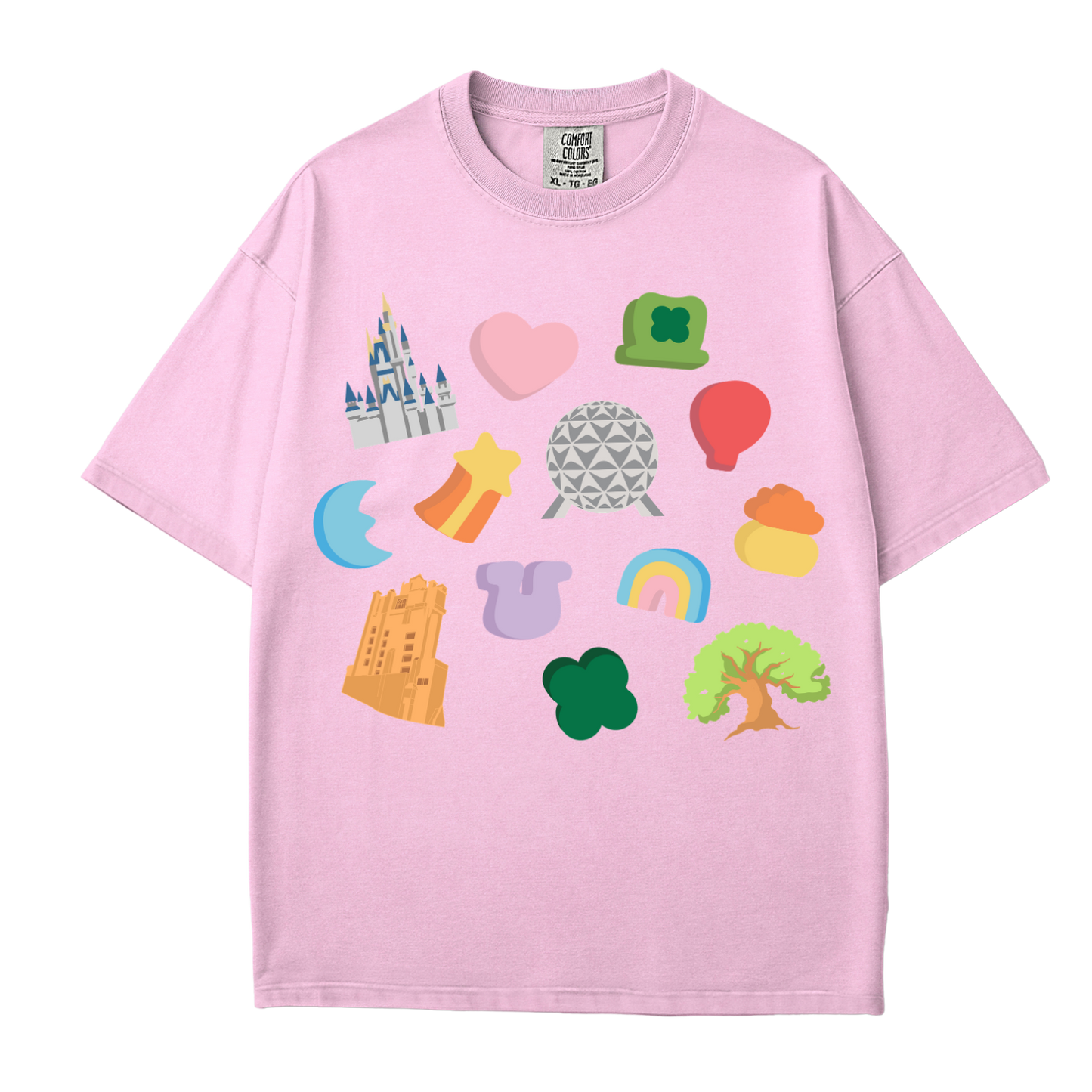 Lucky Marshmallows Park Icons Tee