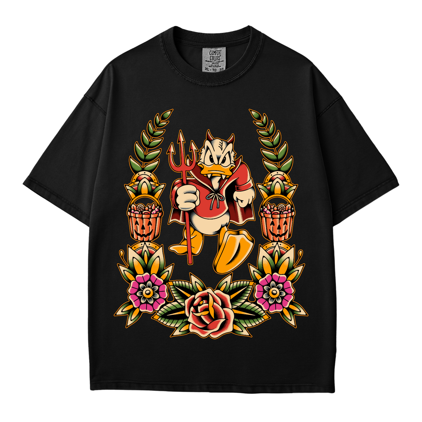 Devil Donald Tattoo Tee