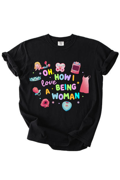Nostalgic Girly Collage Tee