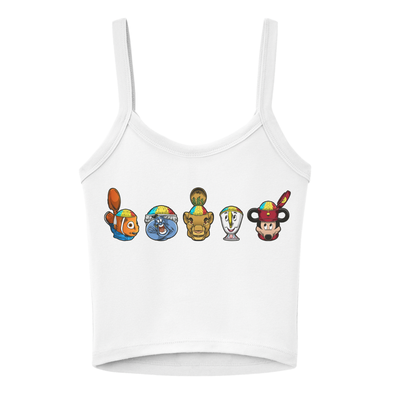 Snow Cone Crop Tank