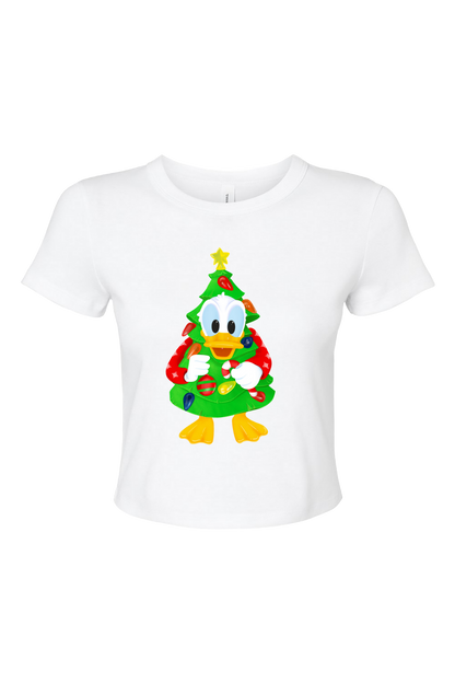 Christmas Tree Donald Baby Tee