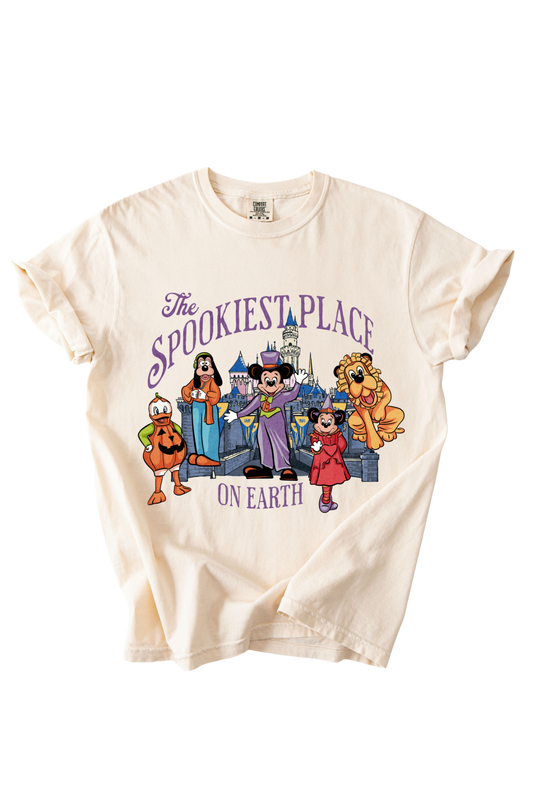 Spookiest Place On Earth (DLR Version) Tee