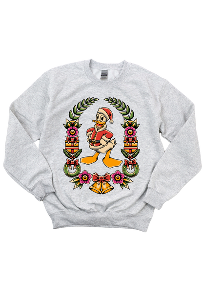Santa Donald Tattoo Crewneck