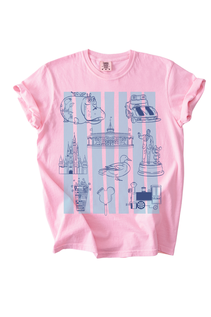 Magic Kingdom Collage Tee
