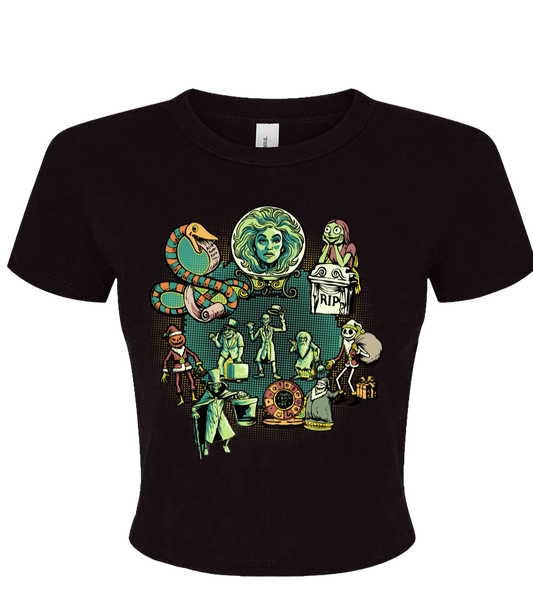 NBC x Haunted Mansion Baby Tee