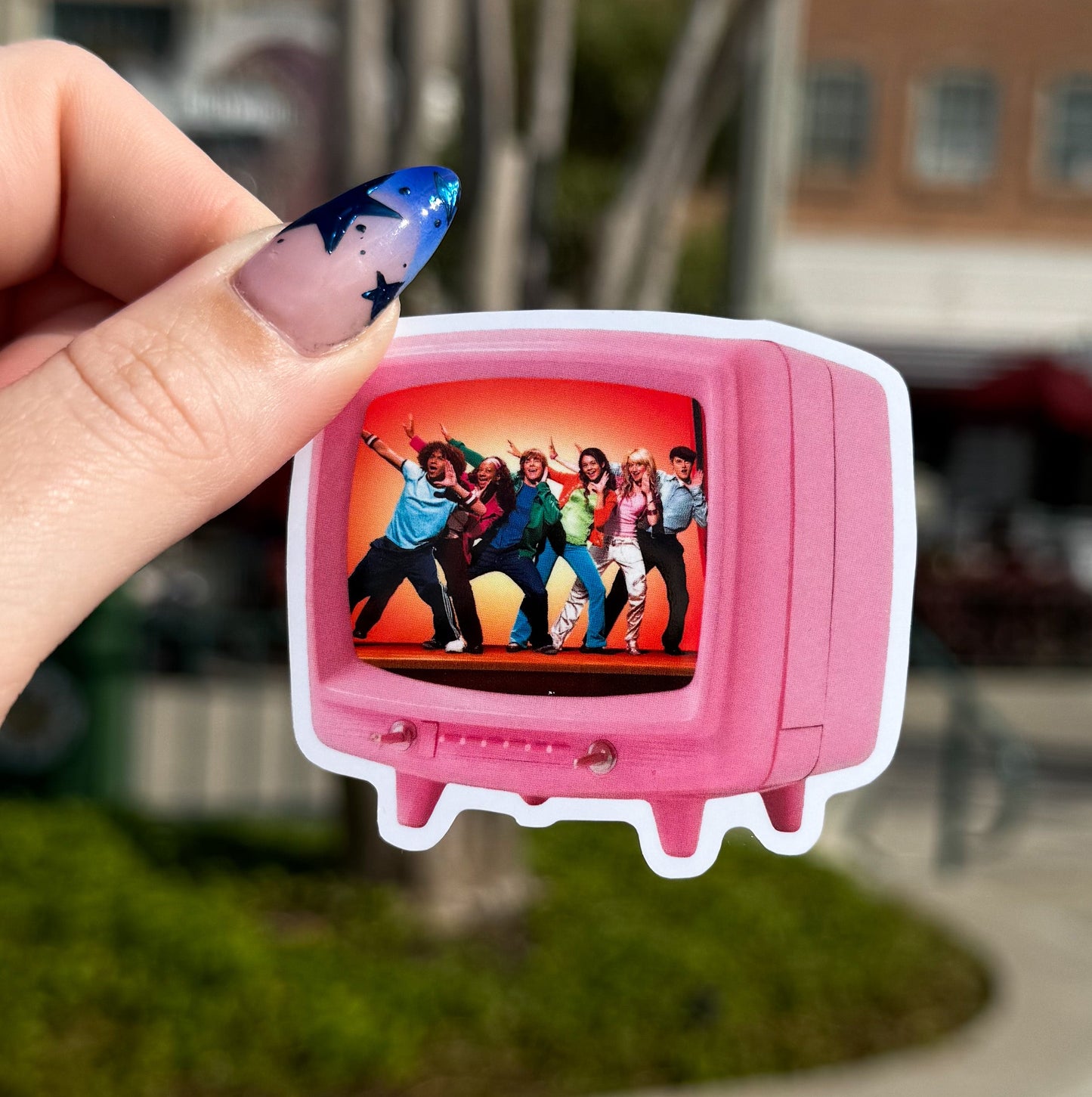 HSM Vintage TV Sticker