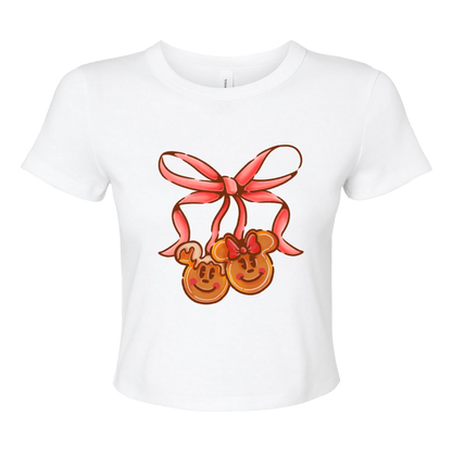 Coquette Gingerbread Baby Tee