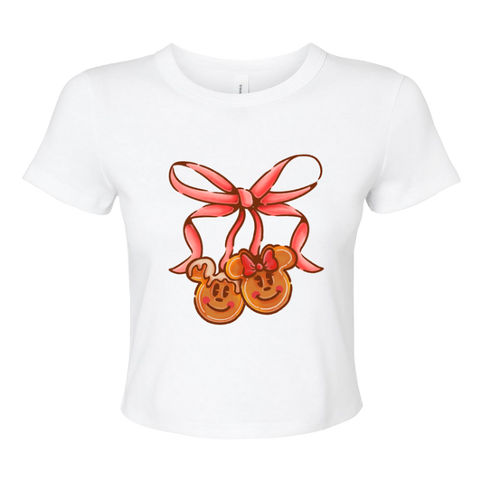 Coquette Gingerbread Baby Tee