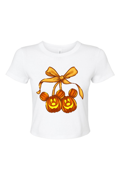 Coquette Pumpkin Baby Tee