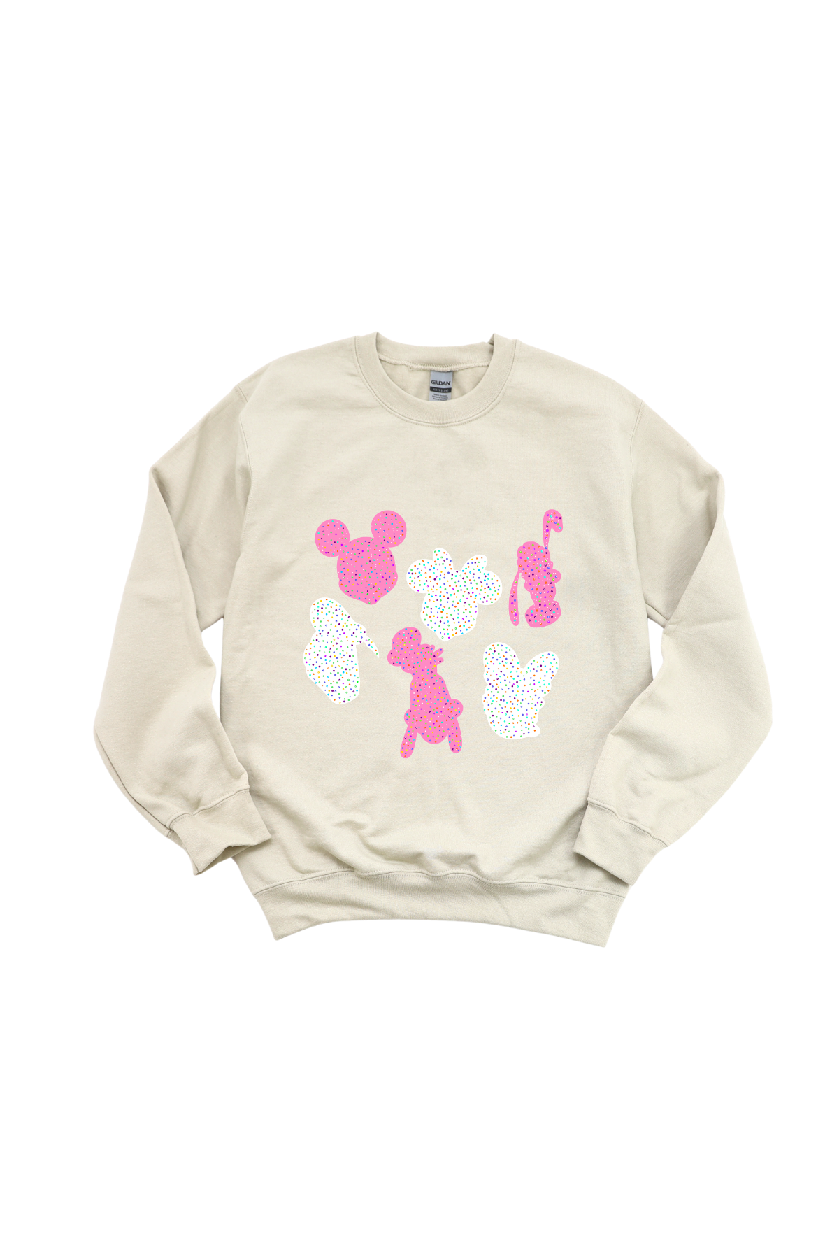 Mickey and Friends Frosted Animal Cracker Sweatshirt