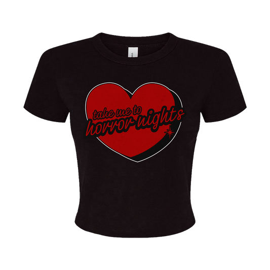 Take Me To Horror Nights Baby Tee