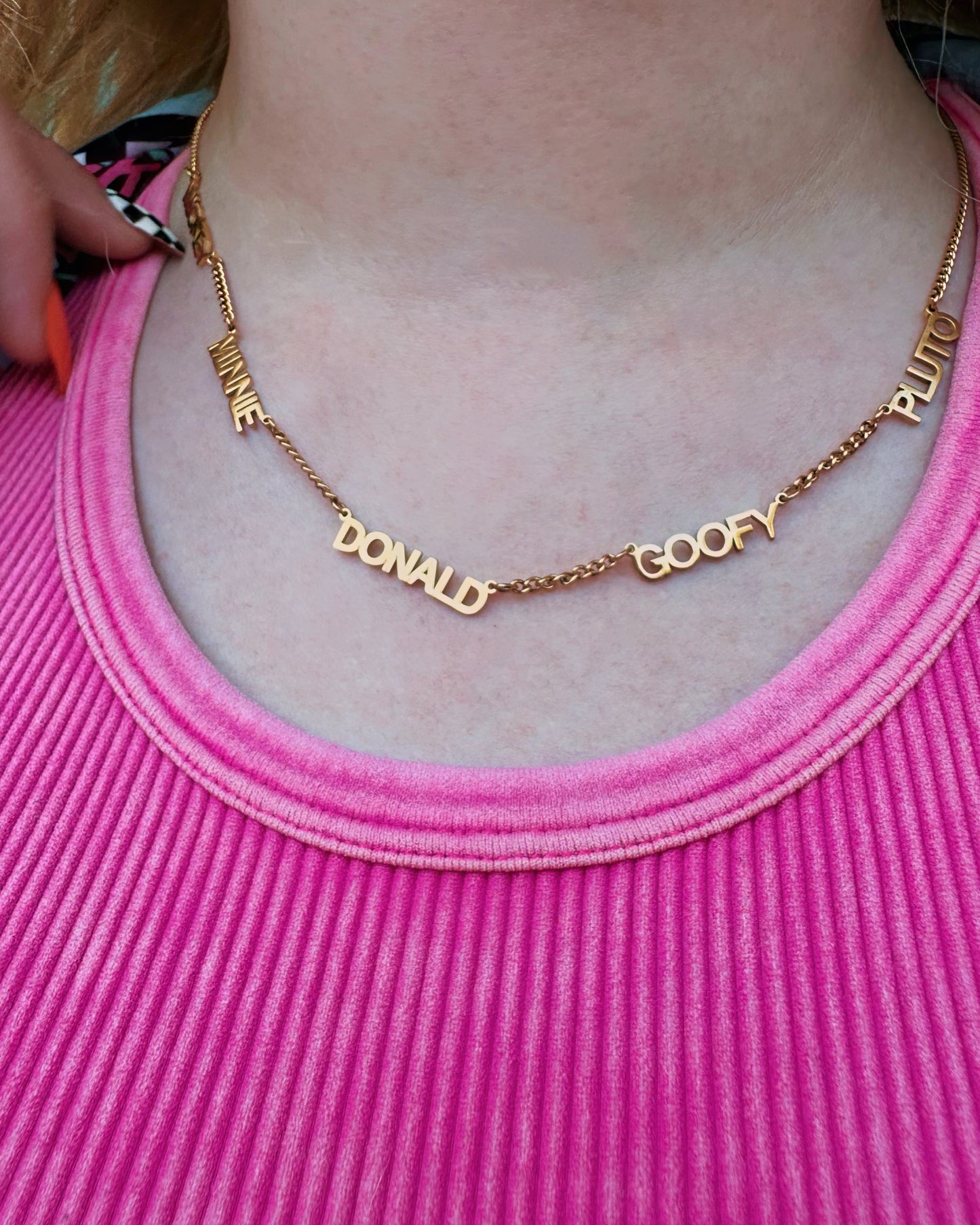 Fab 5 18K Gold Plated Necklace