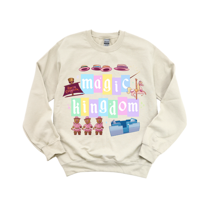 Magic Kingdom Pastel Crewneck