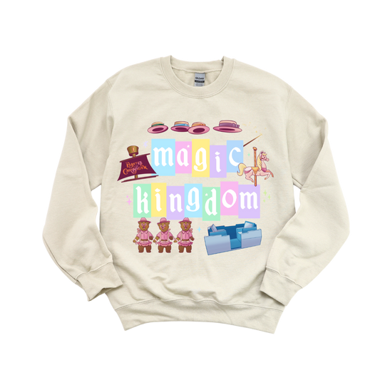 Magic Kingdom Pastel Crewneck