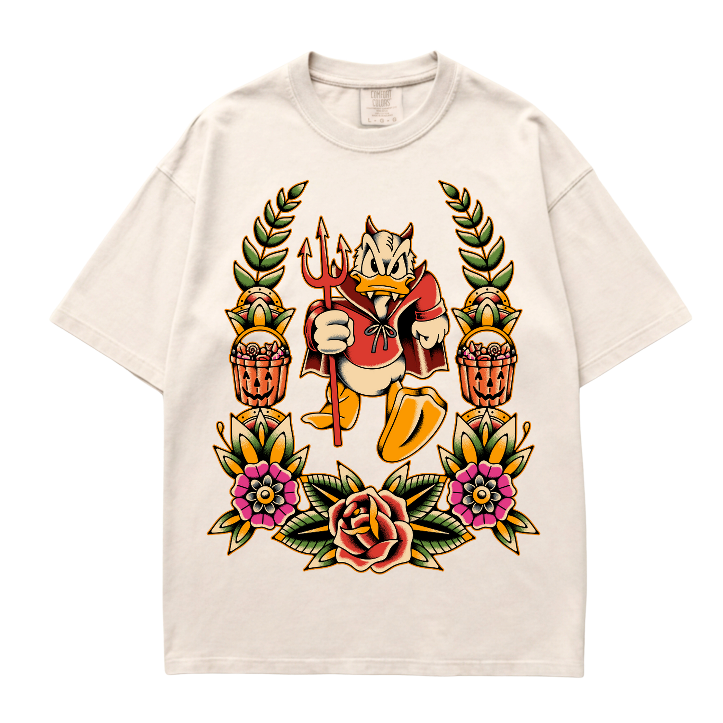Devil Donald Tattoo Tee