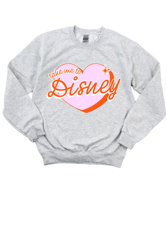 Take Me To Disney Crewneck