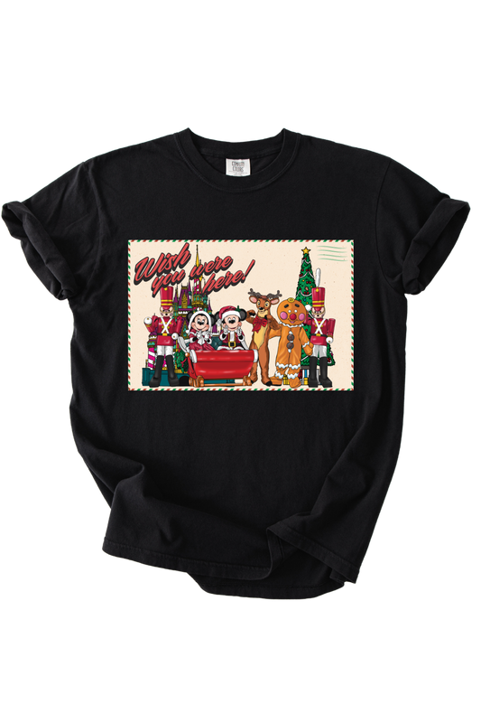 Wish You Were Here Postcard Parade Tee