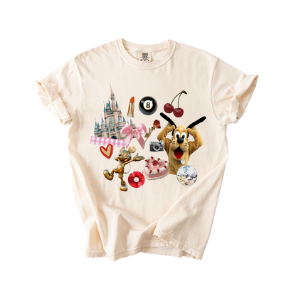 Park Junk Journal Collage Tee