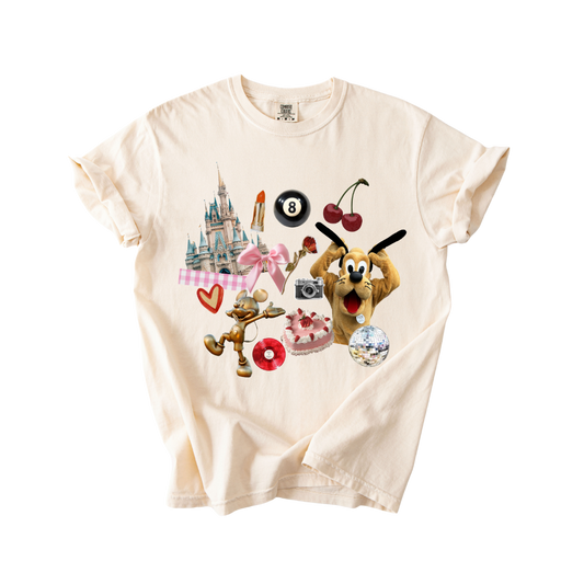 Park Junk Journal Collage Tee