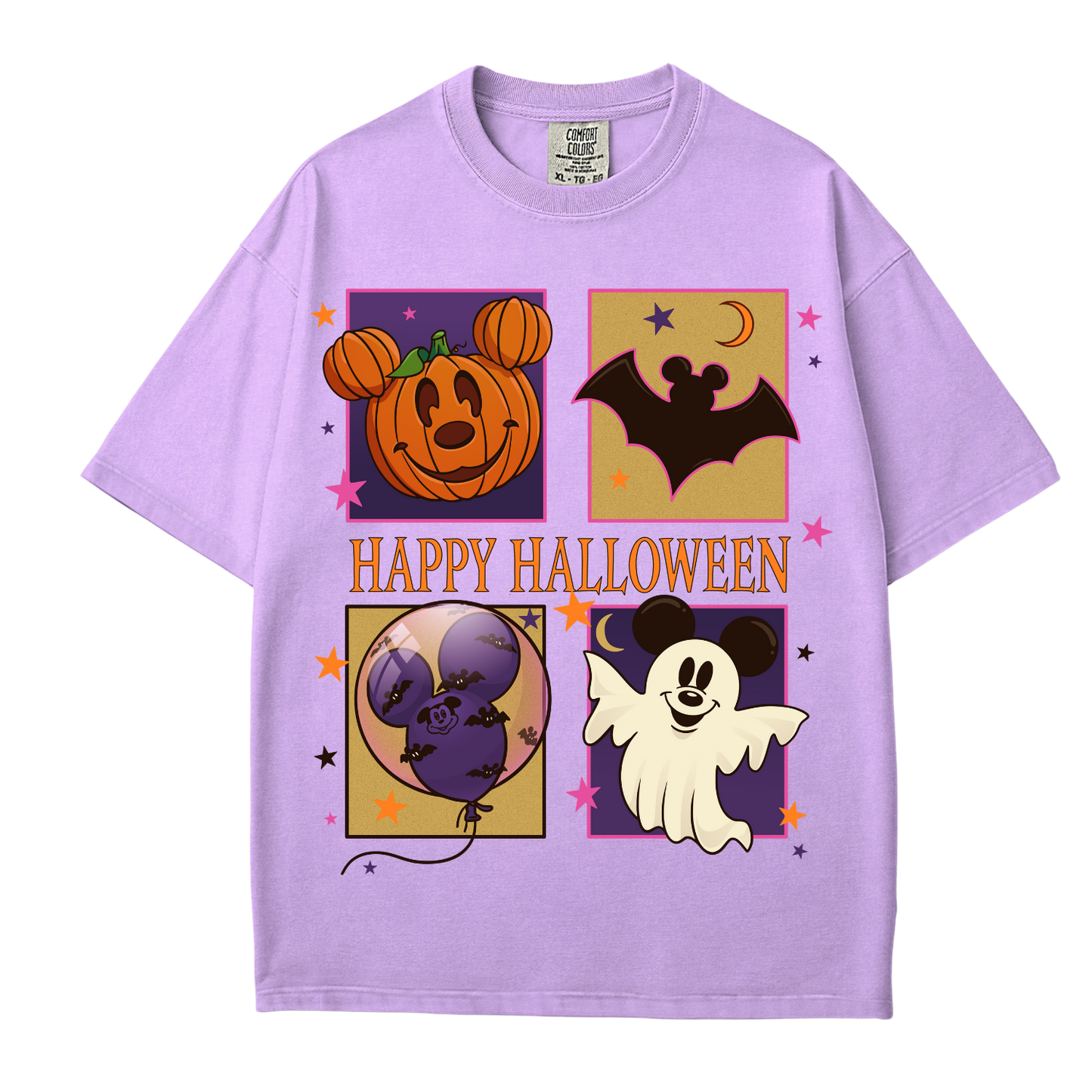 Happy Halloween Vintage Inspired Tee