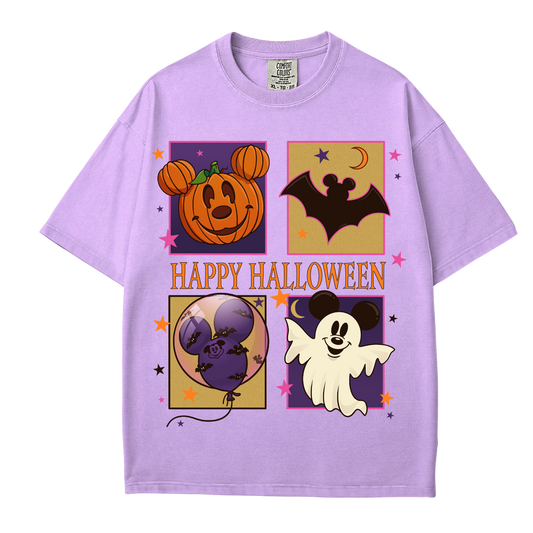 Happy Halloween Vintage Inspired Tee