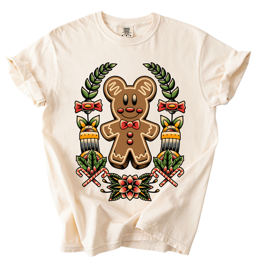 Gingerbread Tattoo Tee